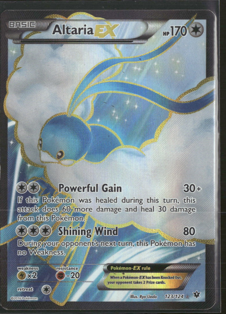 XY - Fates Collide Altaria EX (Full Art) #123/124