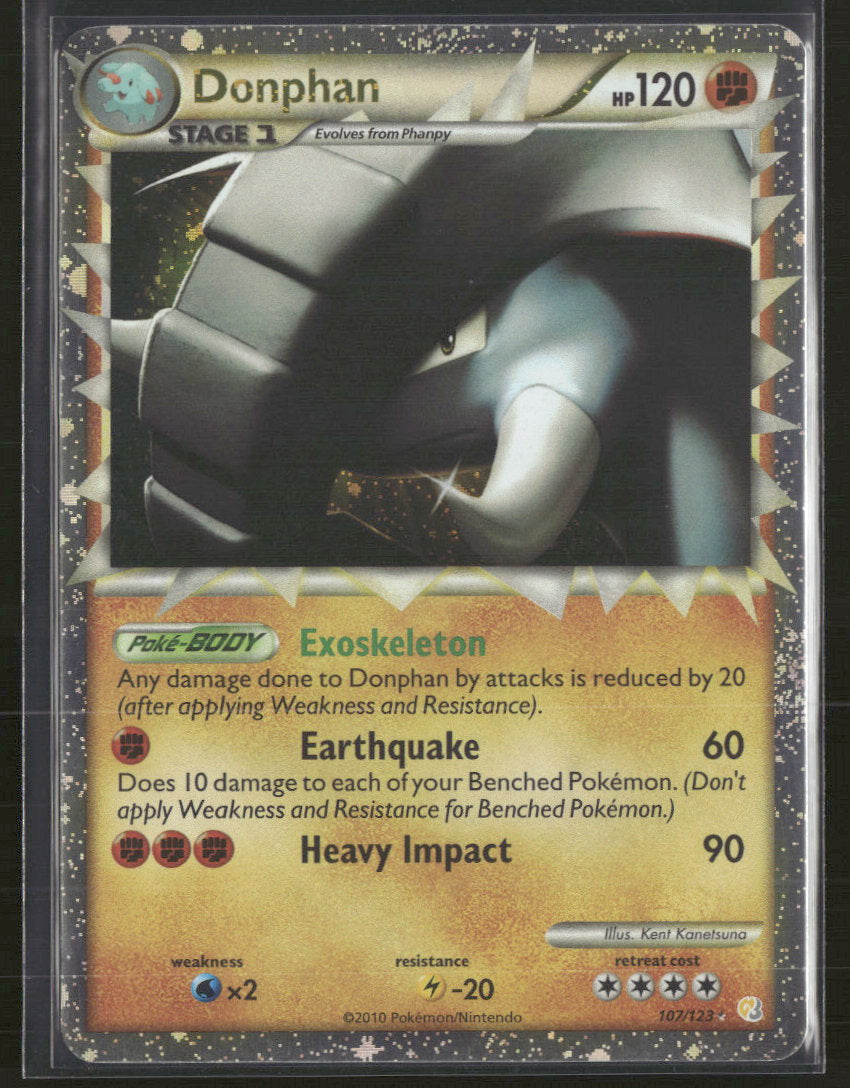 HeartGold SoulSilver Donphan (Prime) #107/123