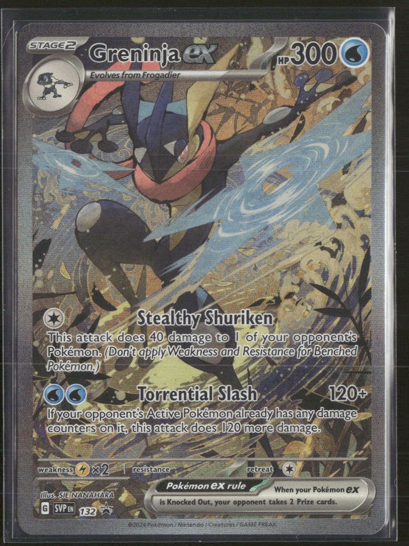 SV: Scarlet & Violet Promo Cards Greninja ex #132