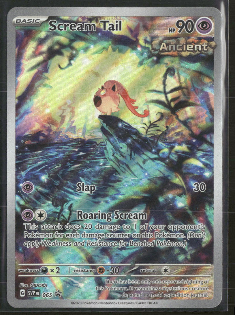 SV: Scarlet & Violet Promo Cards Scream Tail #065