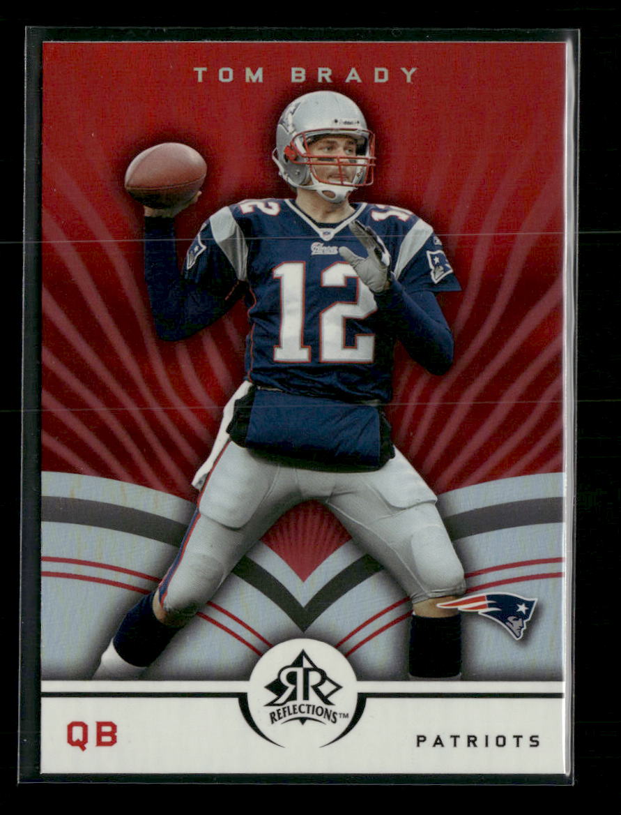 2005 Upper Deck Reflections Tom Brady #55