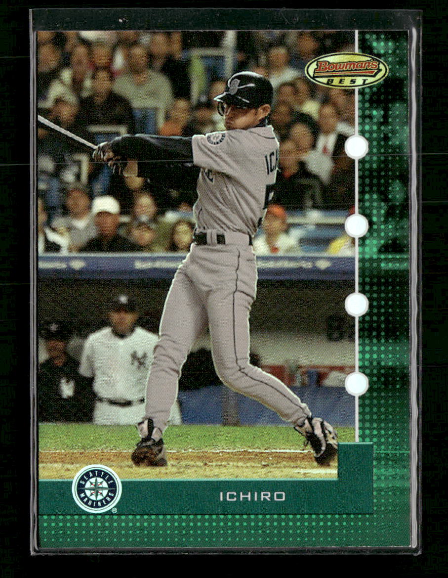 2005 Bowman's Best Green Ichiro Suzuki #/899 #8