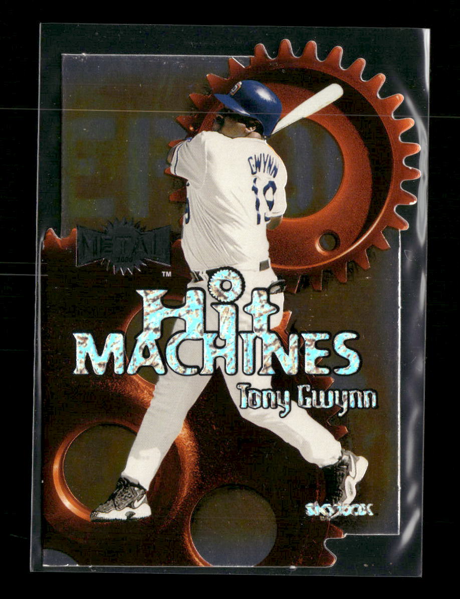 2000 Metal Hit Machines Tony Gwynn #4 H
