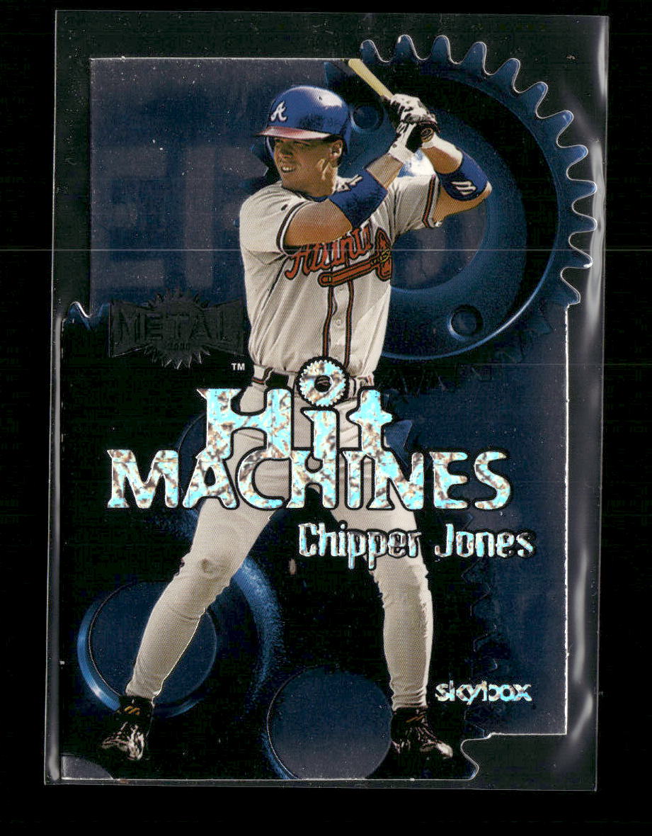 2000 Metal Hit Machines Chipper Jones #10 H