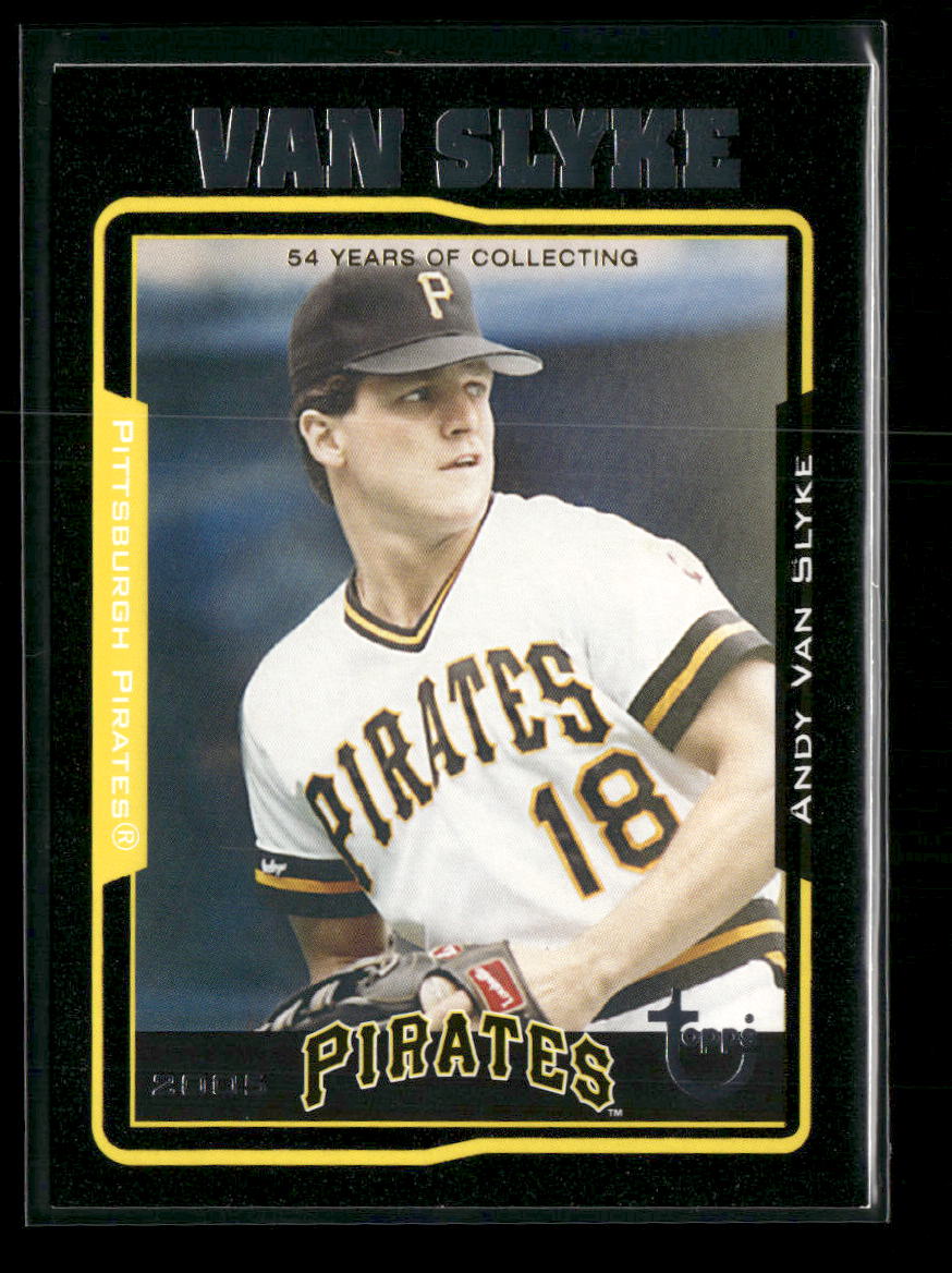 2005 Topps Retired Signature Edition Black Andy Van Slyke #/54 #4