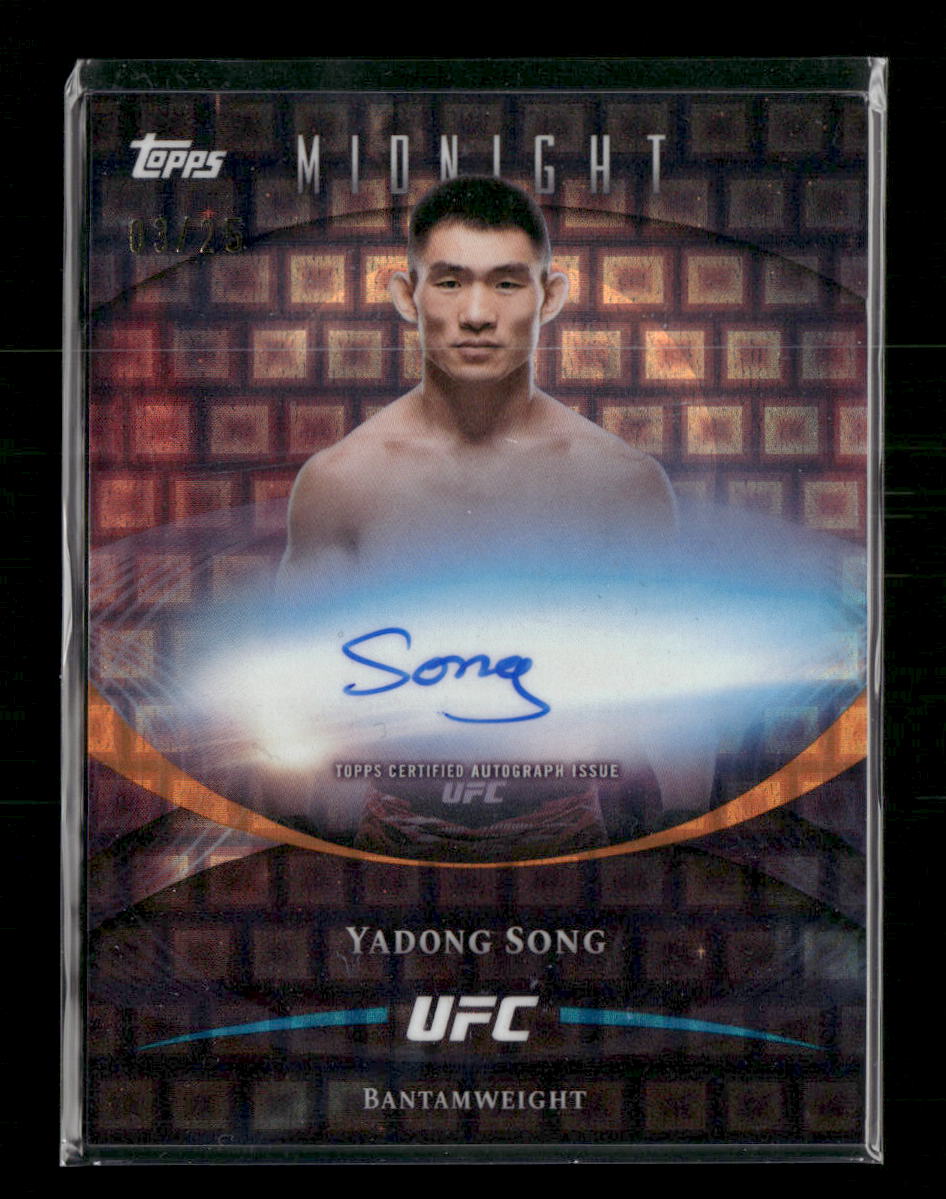 2026 Topps Midnight Auto Variation Moonrise Yadong Song #/25 AU #BAV-YS