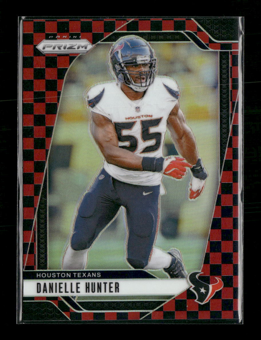 2024 Panini Prizm Black and Red Checker Danielle Hunter #117