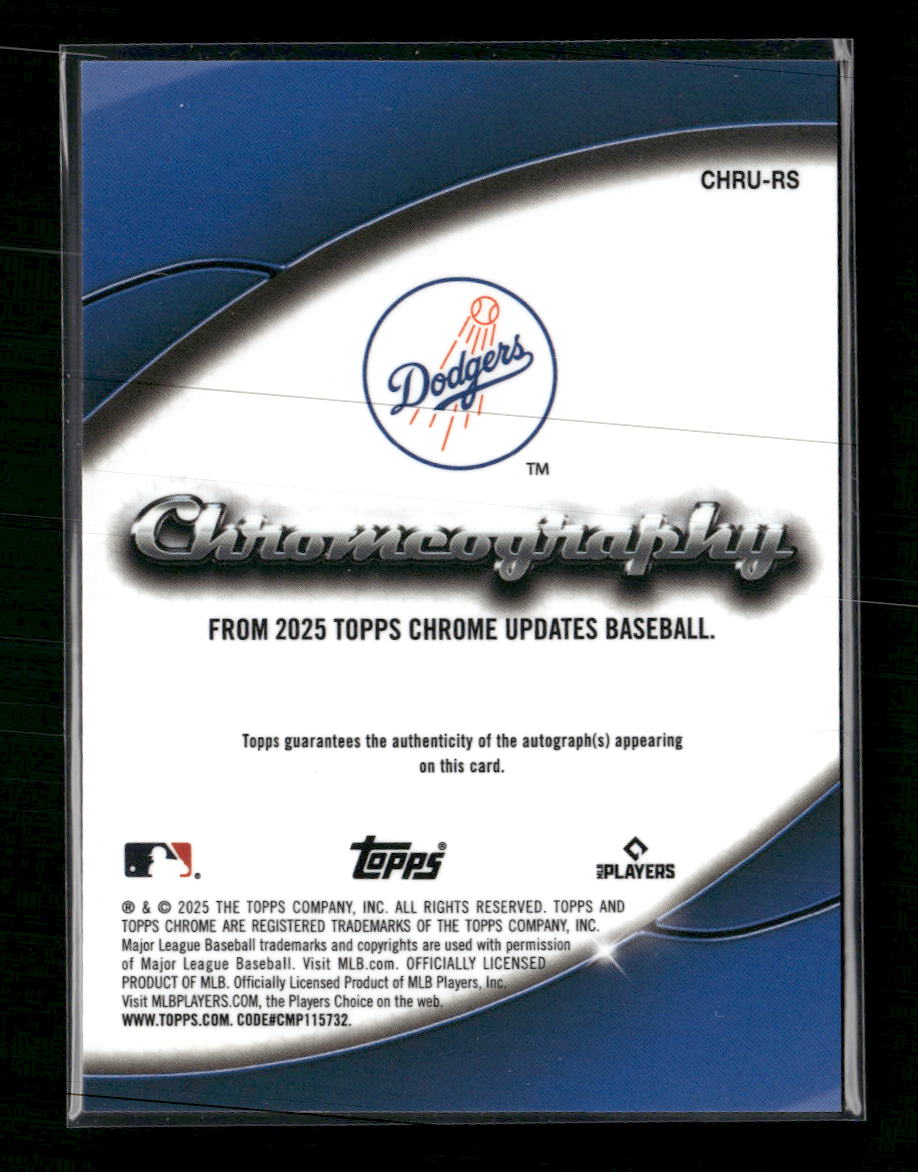2025 Topps Chrome Update Chromeography Roki Sasaki AU #CHRU-RS