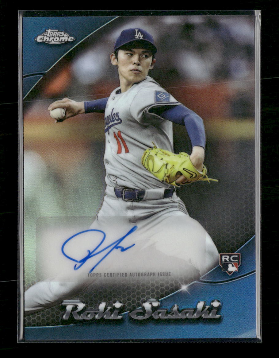 2025 Topps Chrome Update Chromeography Roki Sasaki AU #CHRU-RS