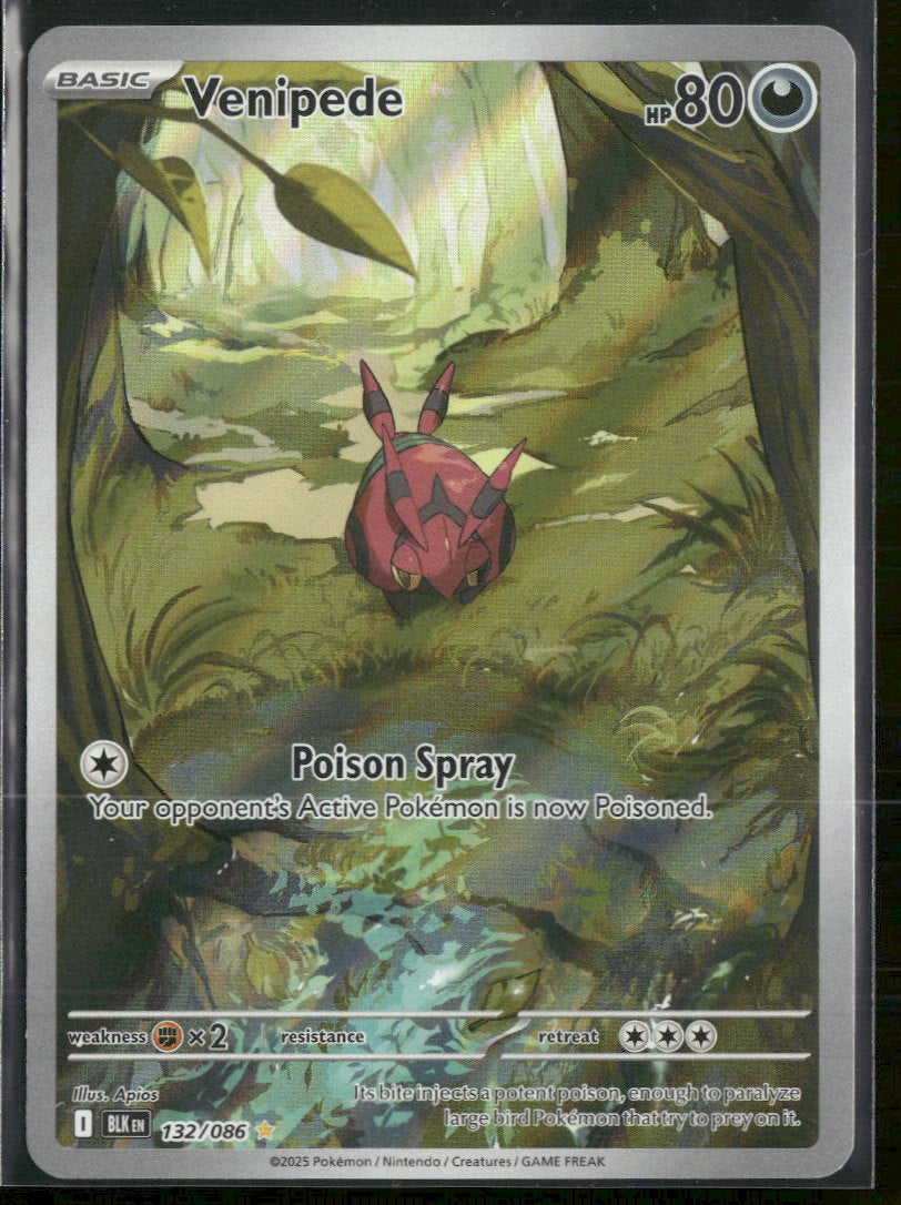SV: Black Bolt Venipede #132/086