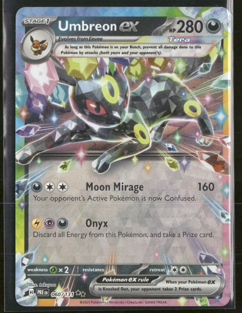 SV: Prismatic Evolutions Umbreon ex #060/131