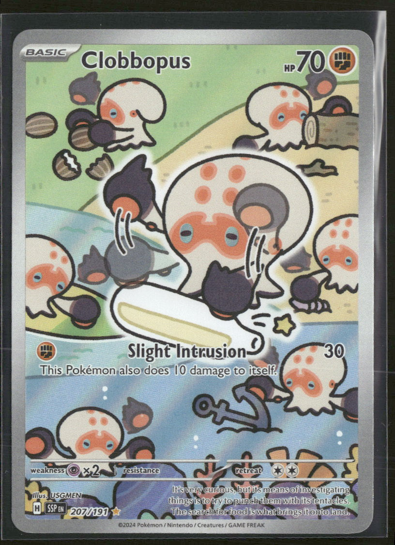 SV08: Surging Sparks Clobbopus #207/191