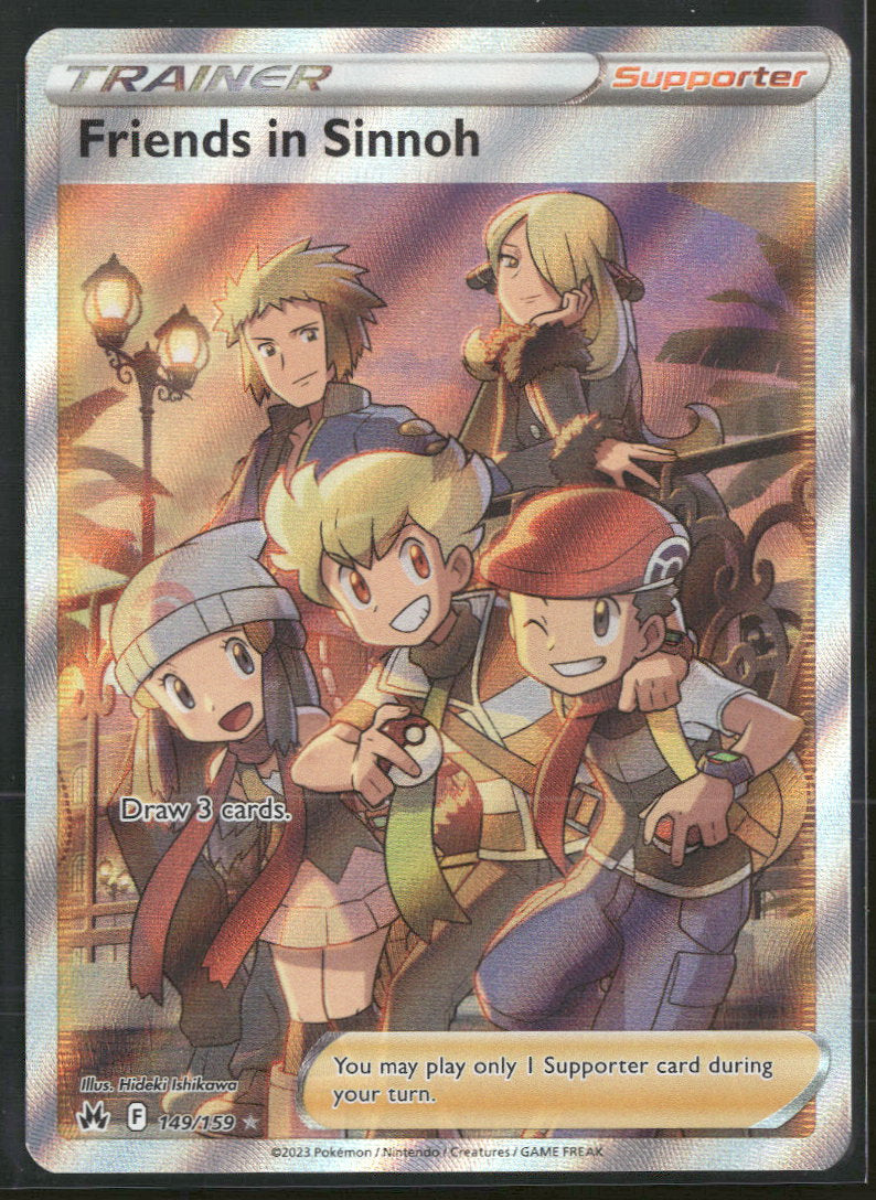 SWSH: Crown Zenith Friends in Sinnoh (Full Art) #149/159