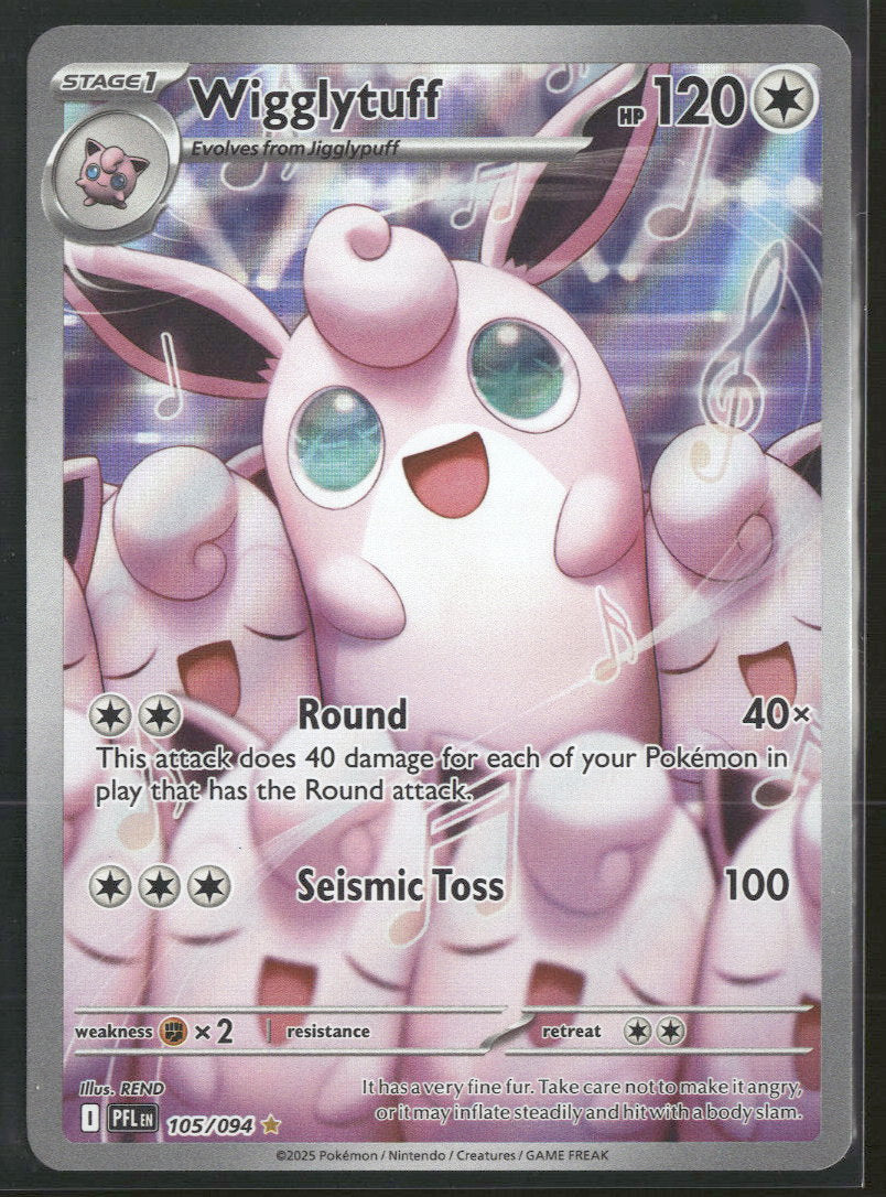ME02: Phantasmal Flames Wigglytuff #105/094