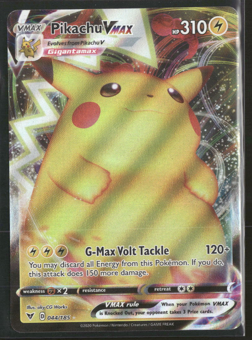 SWSH04: Vivid Voltage Pikachu VMAX #044/185