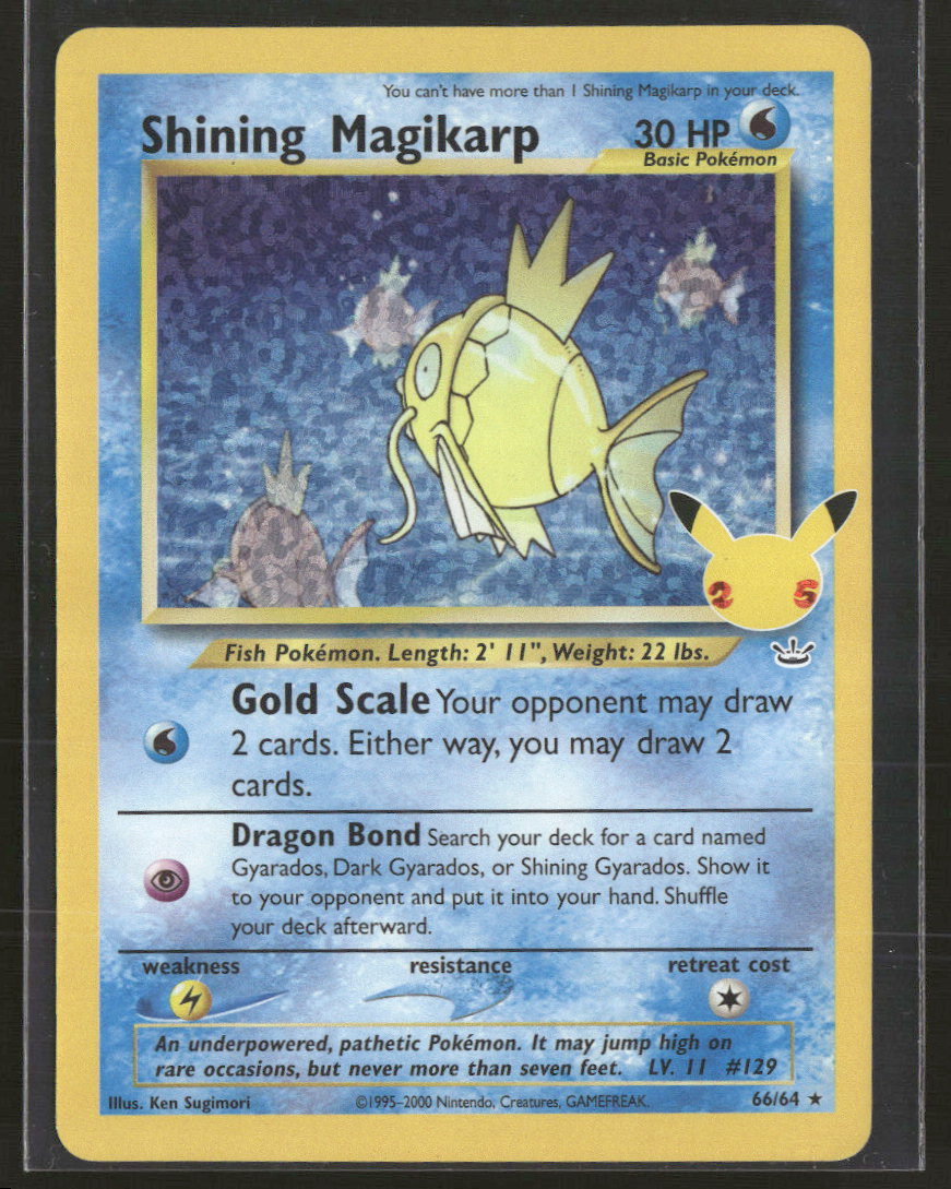 Celebrations: Classic Collection Shining Magikarp #66/64