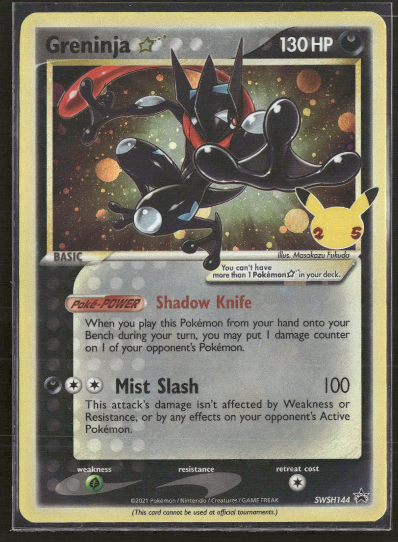 SWSH: Sword & Shield Promo Cards Greninja Star #SWSH144