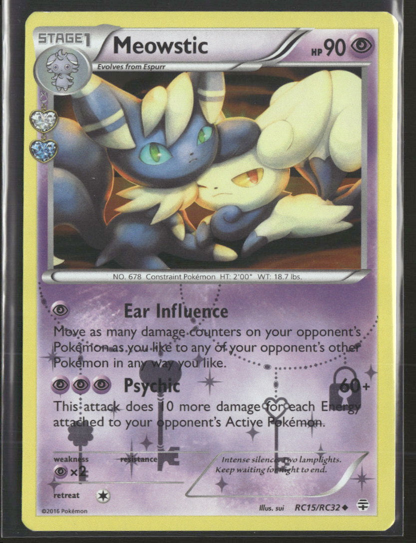 Generations: Radiant Collection Meowstic #RC15/RC32