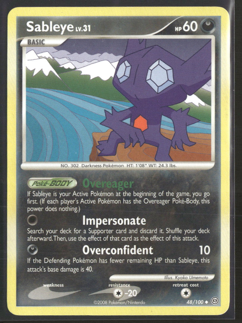 Stormfront Sableye #48/100