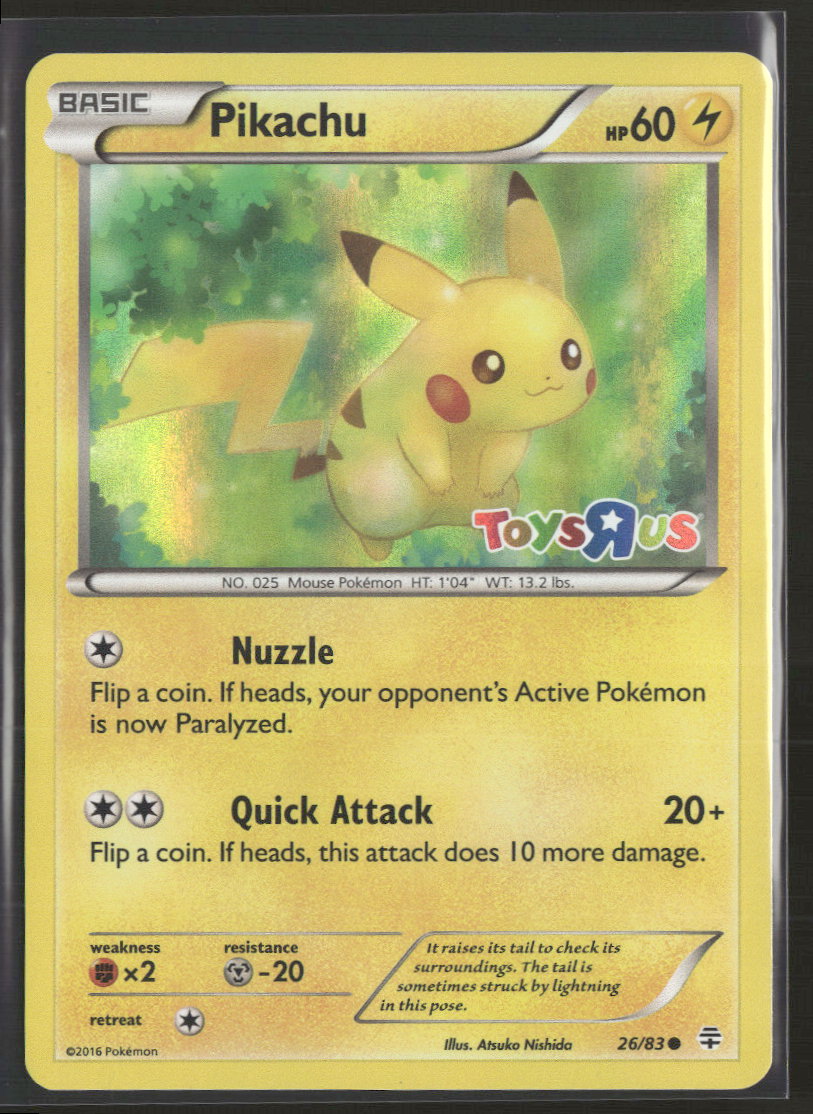 Miscellaneous Cards & Products Pikachu #026/083