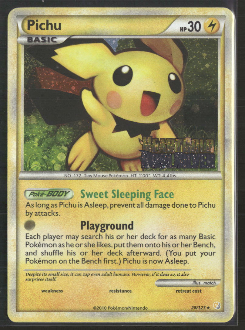 Nintendo Promos Pichu #28/123