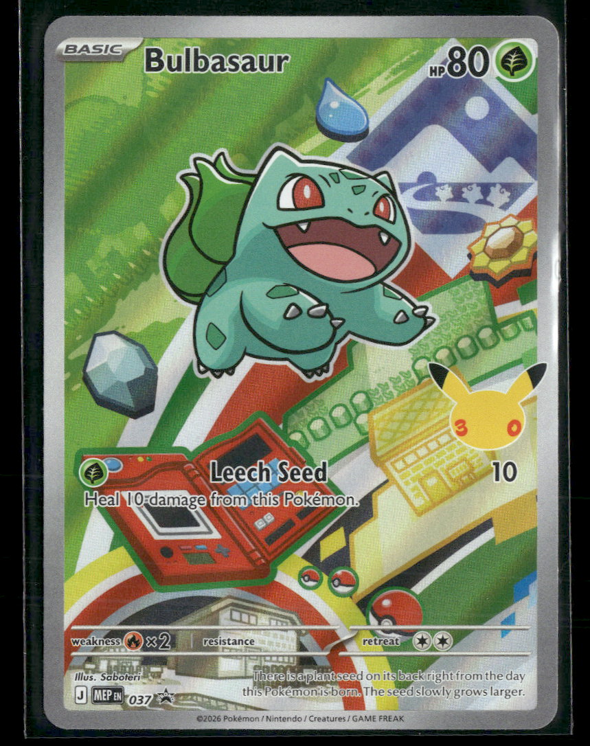 ME: Mega Evolution Promo Bulbasaur #037