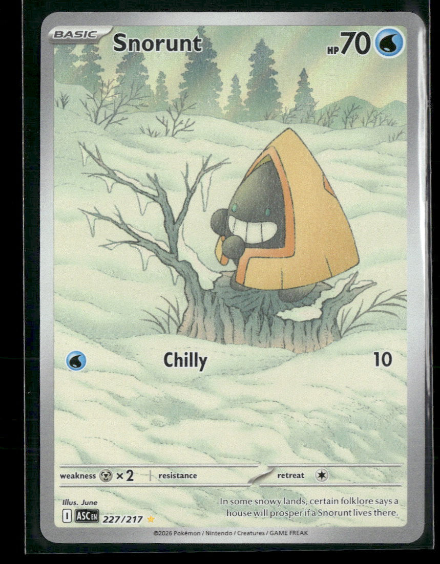 ME: Ascended Heroes Snorunt #227/217