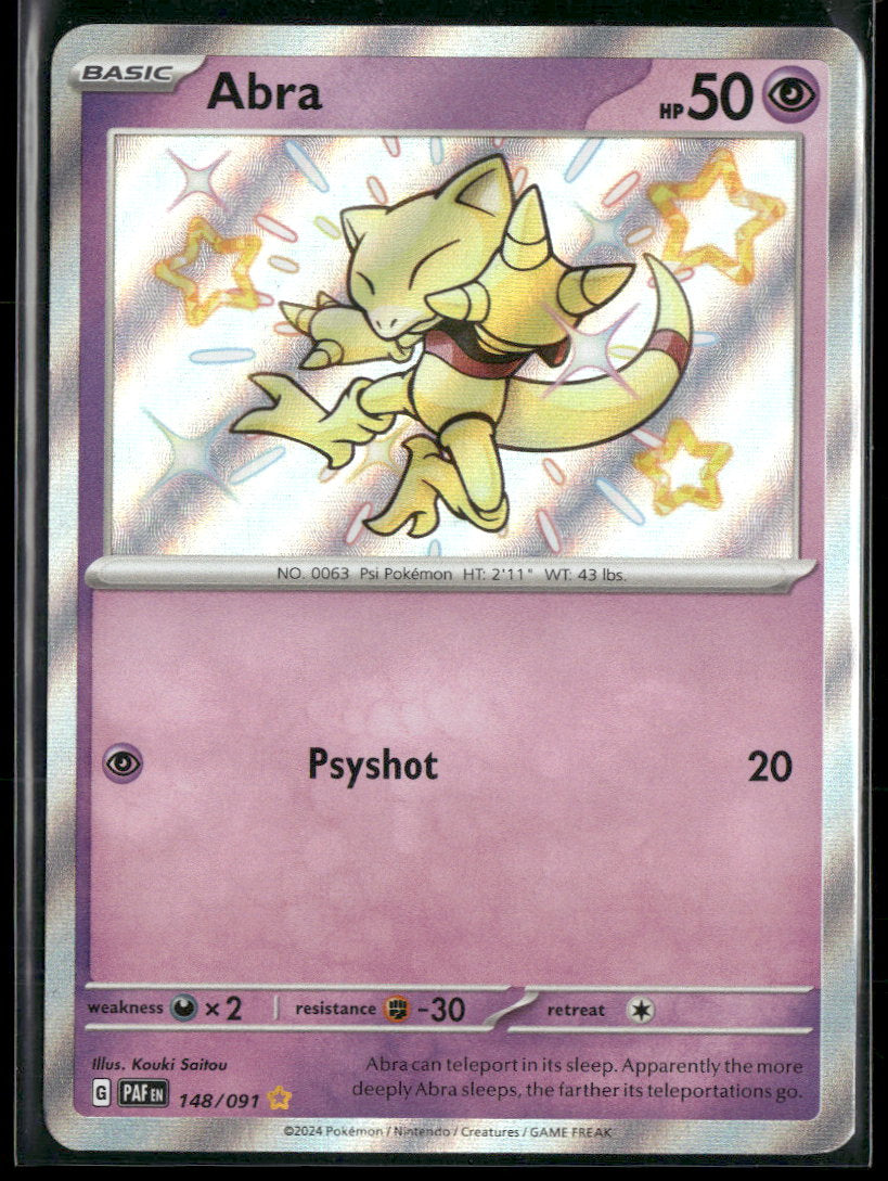 SV: Paldean Fates Abra #148/091