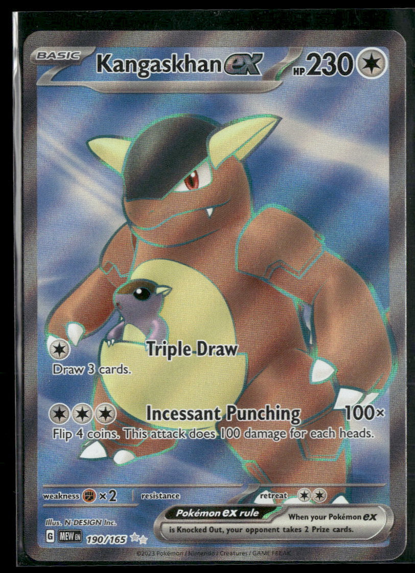 SV: Scarlet & Violet 151 Kangaskhan ex #190/165