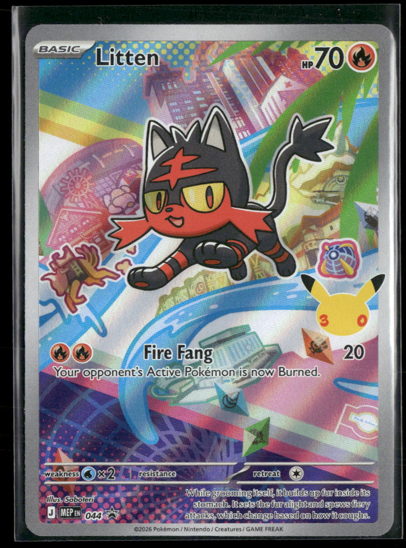 ME: Mega Evolution Promo Litten #044