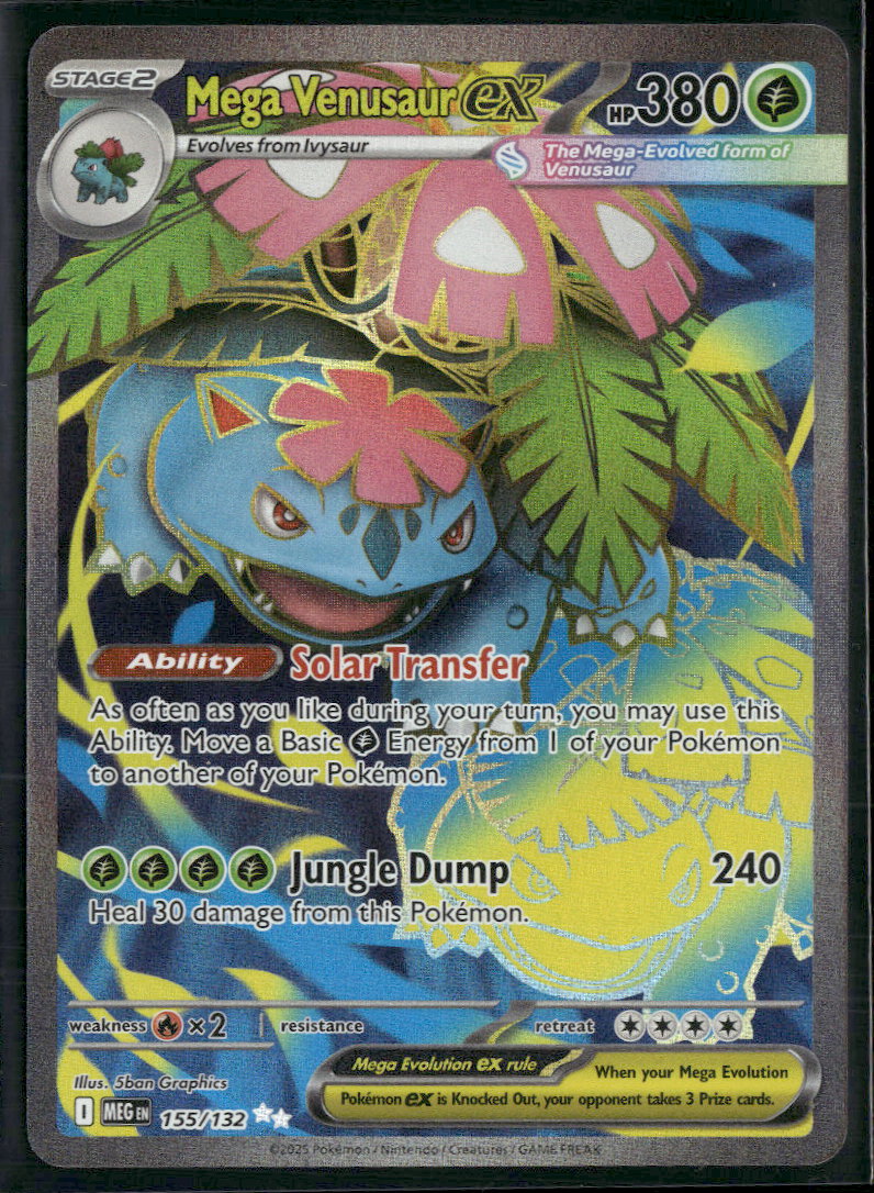 ME01: Mega Evolution Mega Venusaur ex #155/132