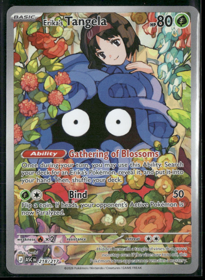 ME: Ascended Heroes Erika's Tangela #218/217