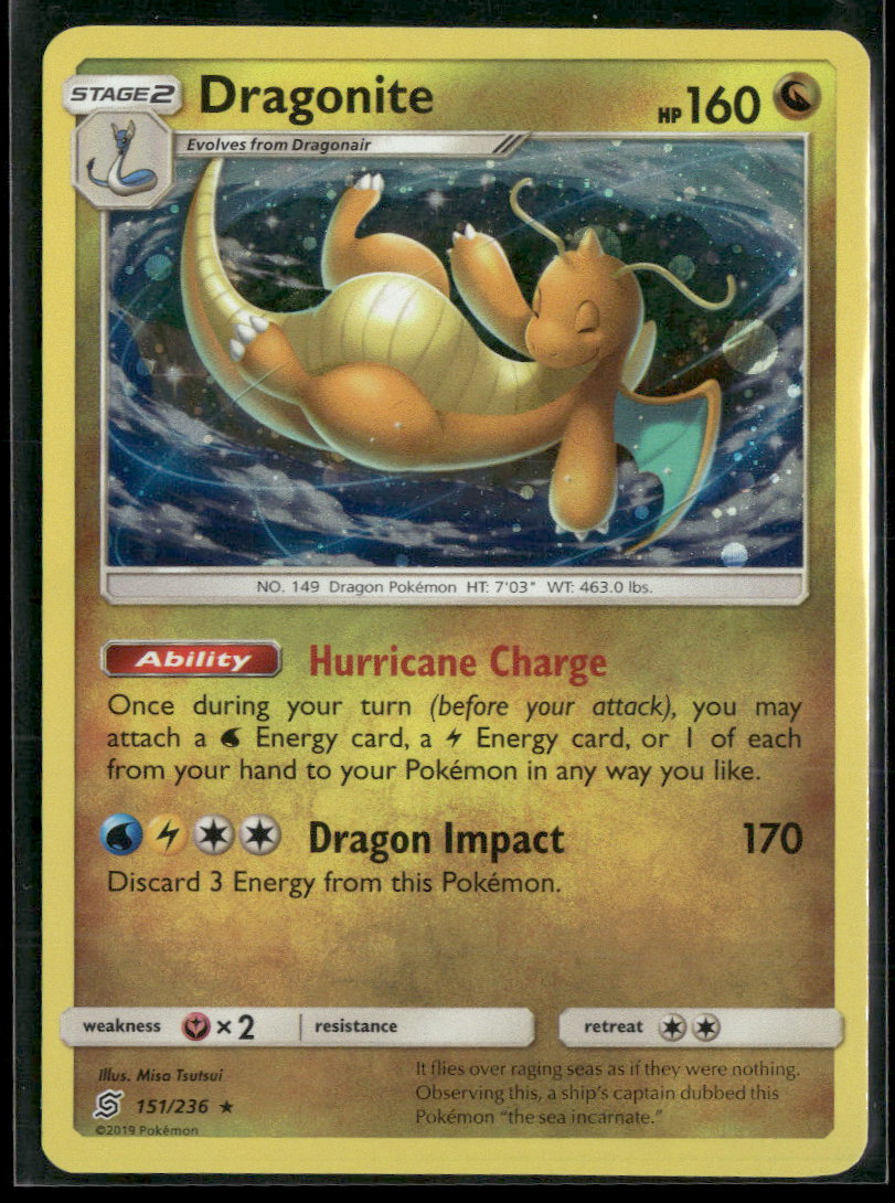 Miscellaneous Cards & Products Dragonite #151/236