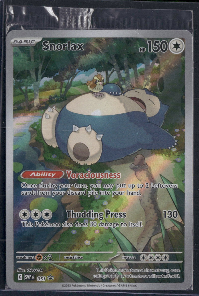 SV: Scarlet & Violet Promo Cards Snorlax #051
