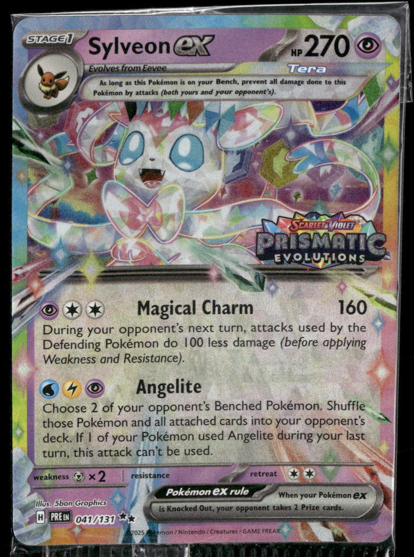 Miscellaneous Cards & Products Sylveon ex #041/131