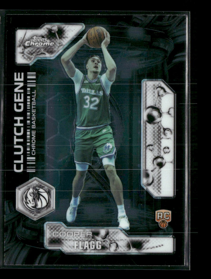 2025-26 Topps Chrome Update Clutch Gene Cooper Flagg #CG-11