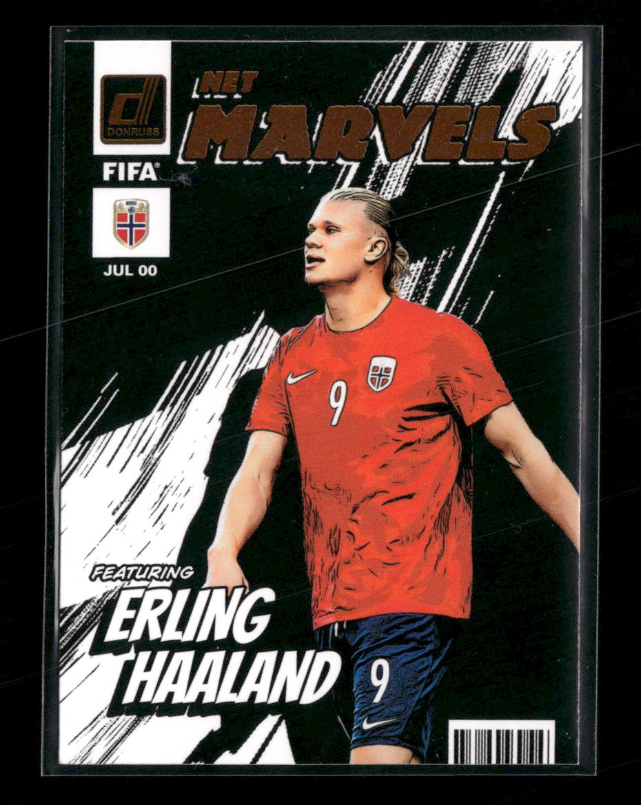 2022-23 Donruss Net Marvels Erling Haaland #17