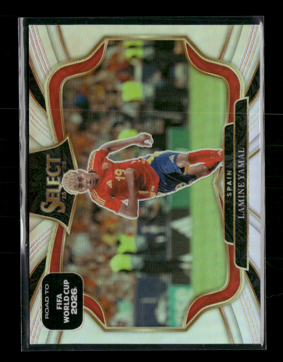 2025-26 Panini Select Road to FIFA World Cup Silver Lamine Yamal #220