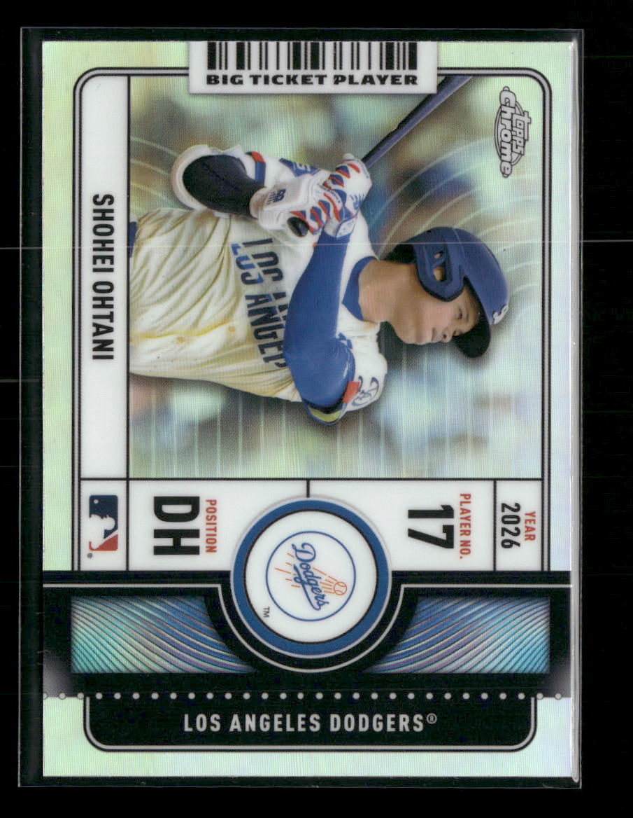 2026 Topps Chrome Big Ticket Players Shohei Ohtani #BTP-3