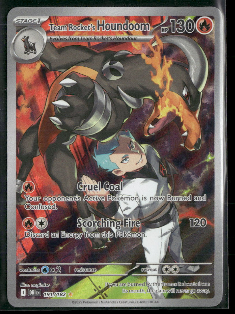 SV10: Destined Rivals Team Rocket's Houndoom #191/182