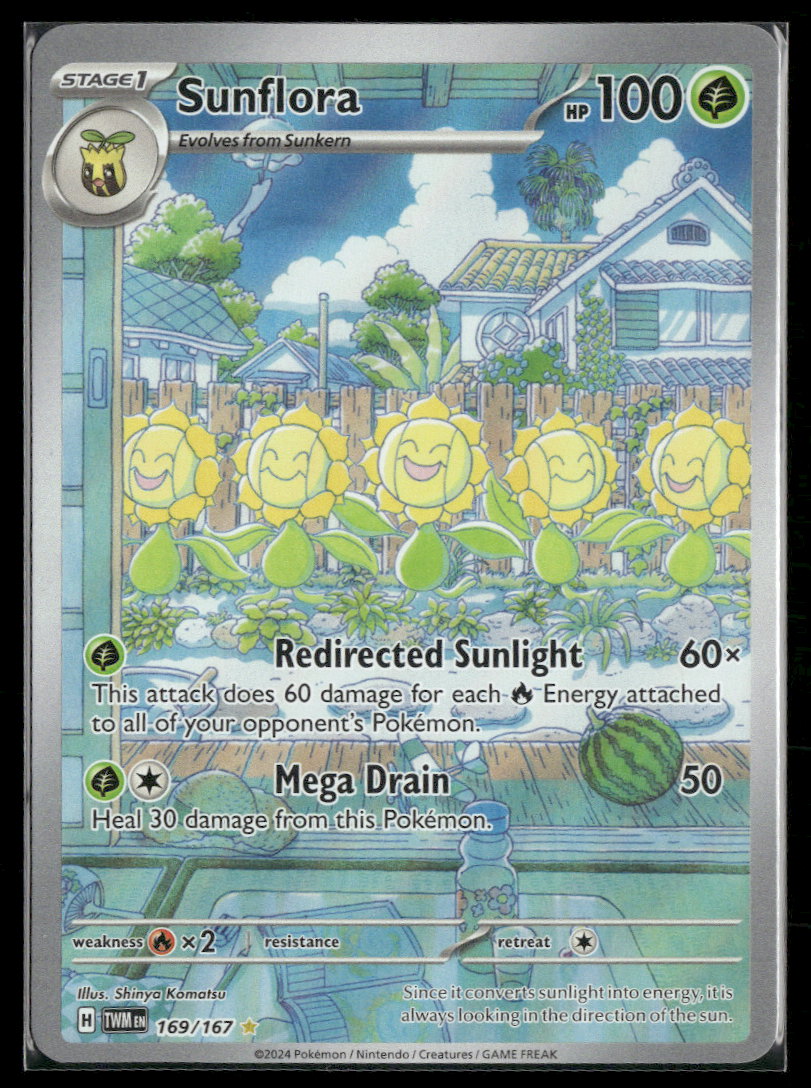 SV06: Twilight Masquerade Sunflora #169/167