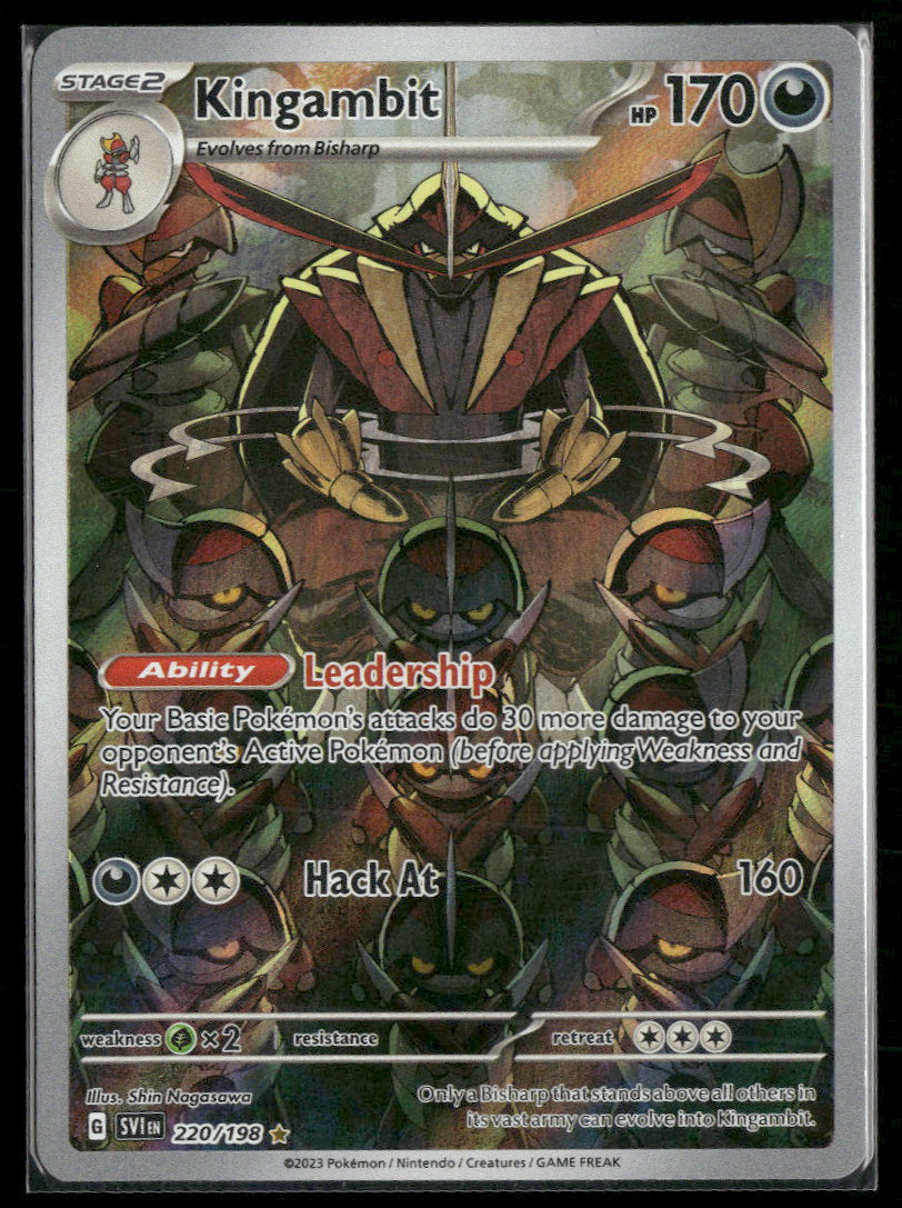 SV01: Scarlet & Violet Base Set Kingambit #220/198
