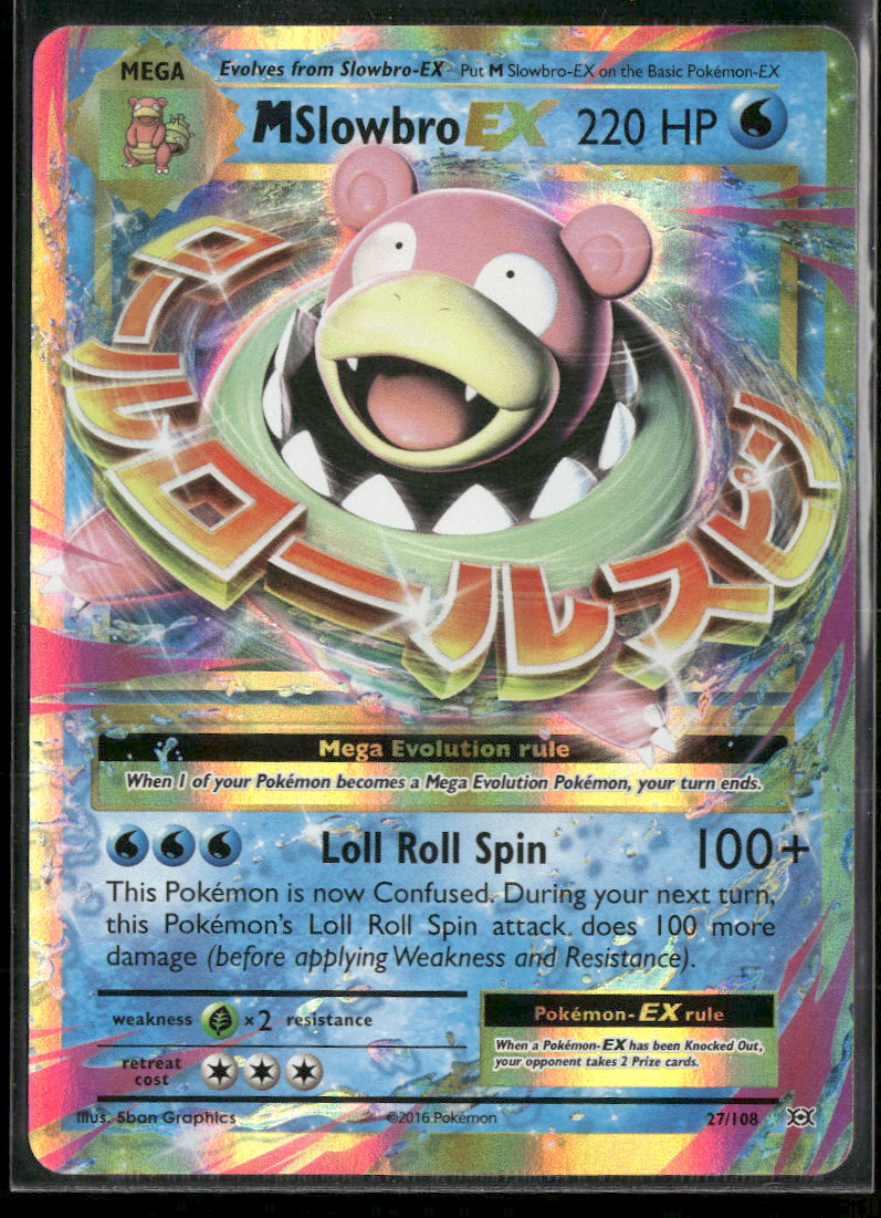 XY - Evolutions M Slowbro EX #27/108