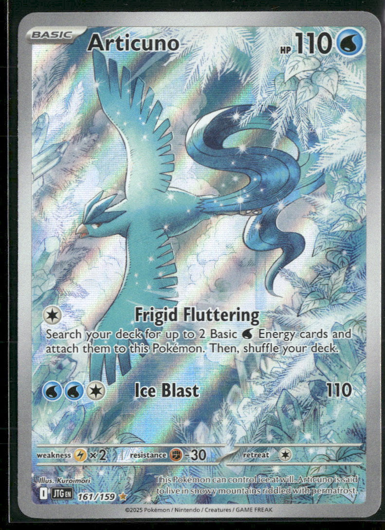 SV09: Journey Together Articuno #161/159