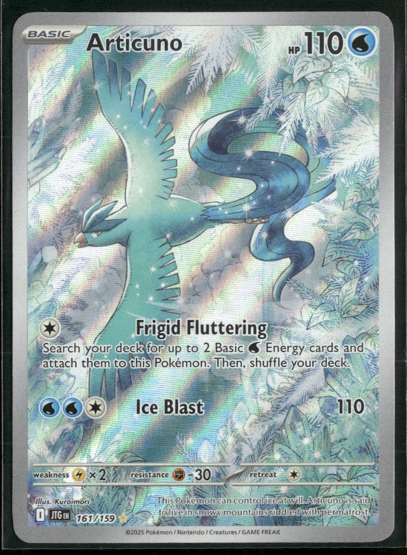 SV09: Journey Together Articuno #161/159
