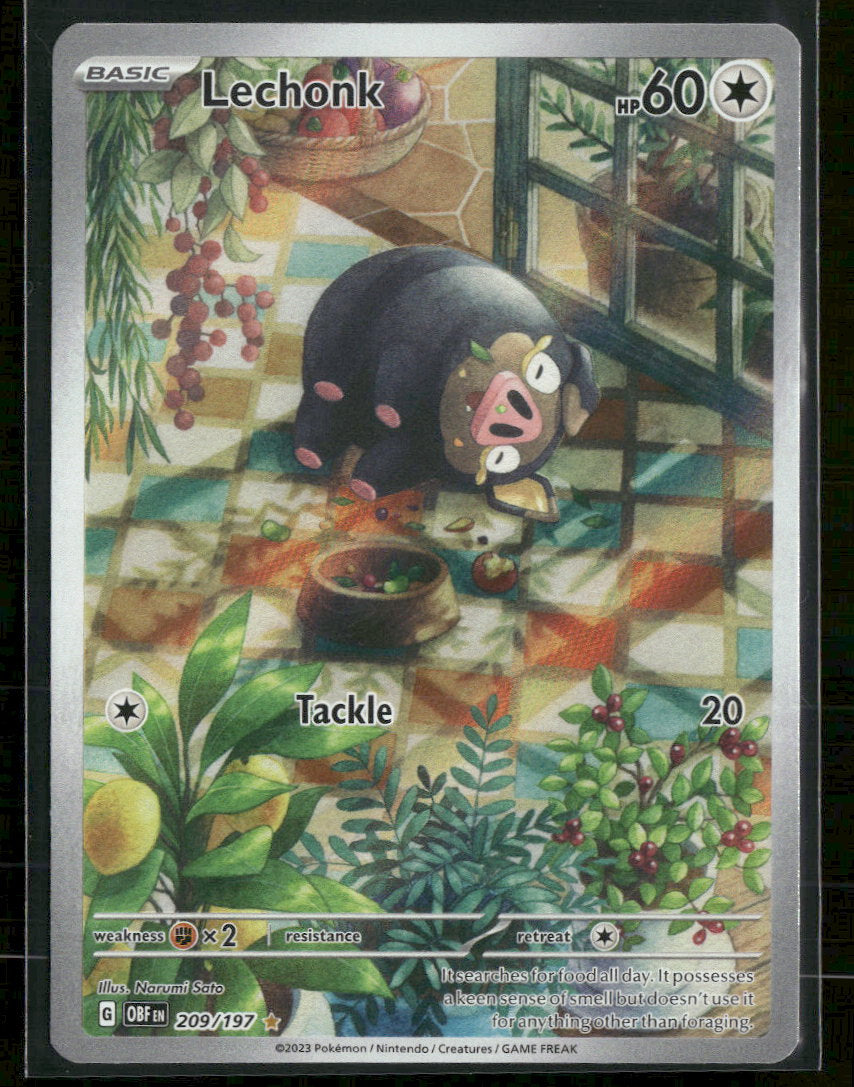 SV03: Obsidian Flames Lechonk #209/197