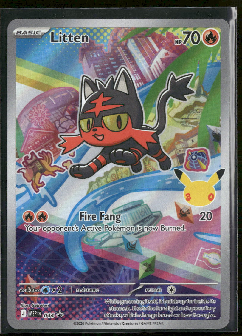 ME: Mega Evolution Promo Litten #044