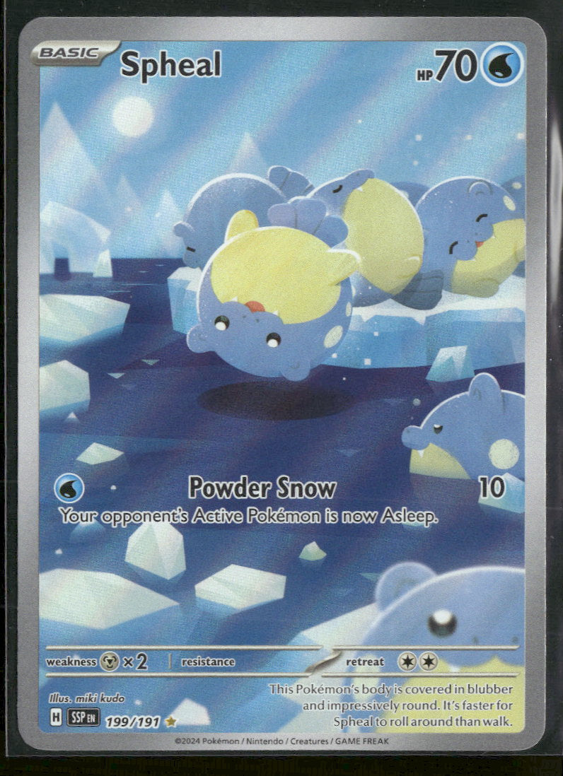 SV08: Surging Sparks Spheal #199/191