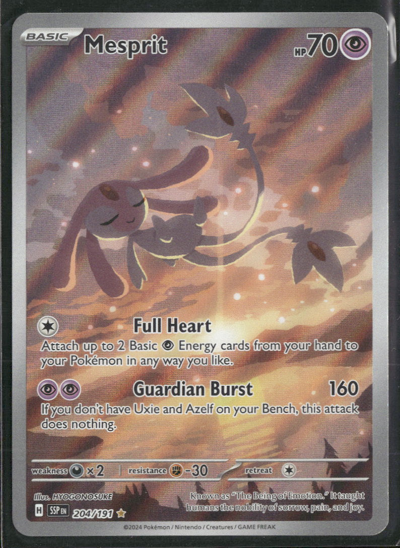 SV08: Surging Sparks Mesprit #204/191