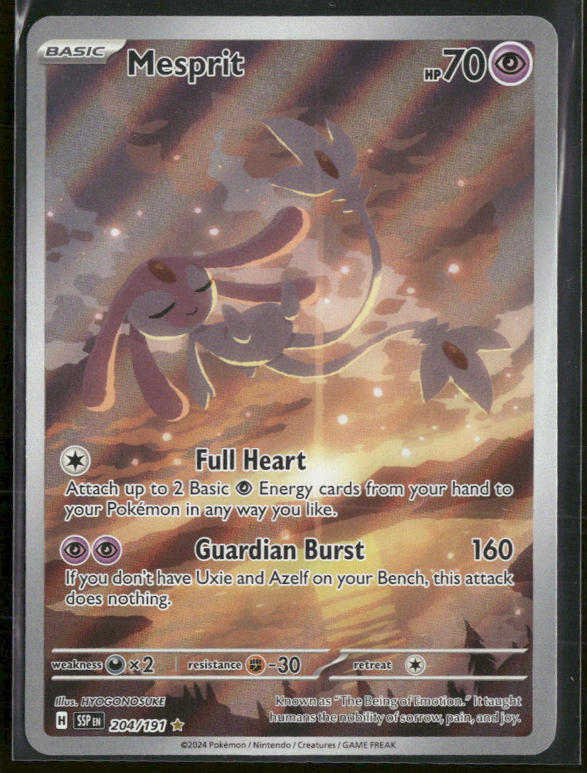 SV08: Surging Sparks Mesprit #204/191